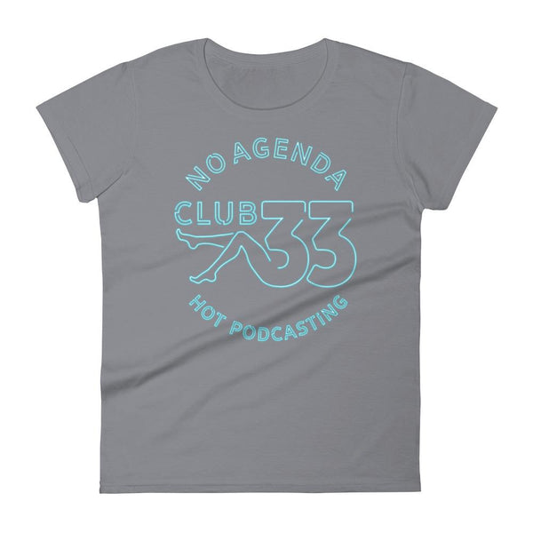 NO AGENDA CLUB 33 - womens tee