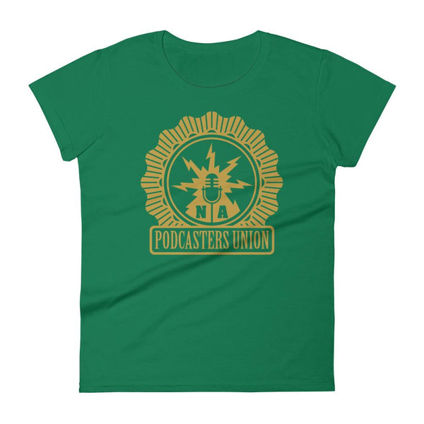 PODCASTERS UNION - womens tee