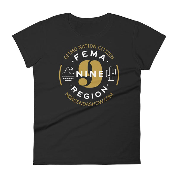 FEMA REGION NINE - womens tee