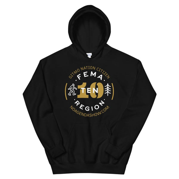 FEMA REGION TEN - pullover hoodie