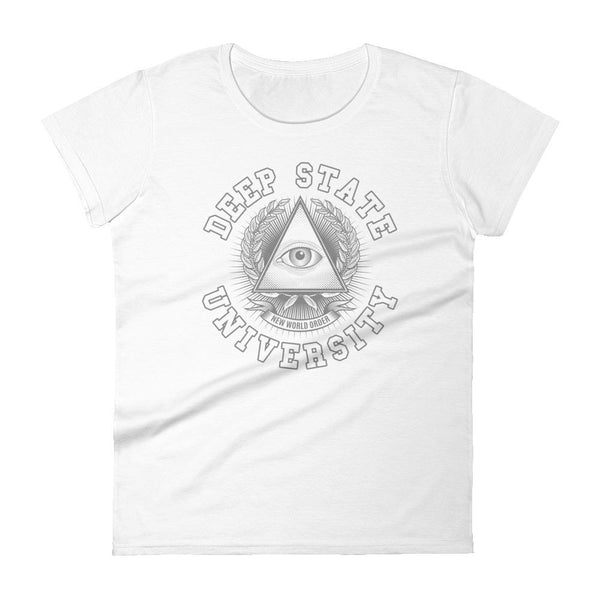 DEEP STATE UNIVERSITY - womens tee