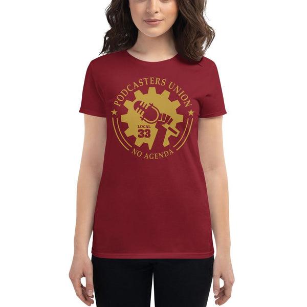 PODCASTERS UNION 33 - womens tee