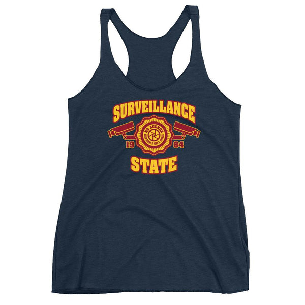 SURVEILLANCE STATE - racerback tank