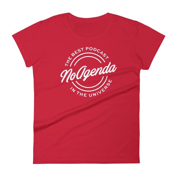 NO AGENDA THE BEST PODCAST - womens tee