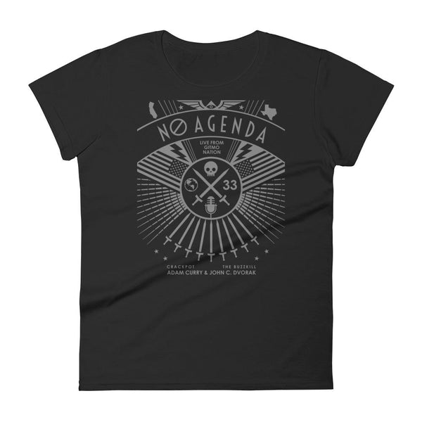 NO AGENDA RALLY - womens tee