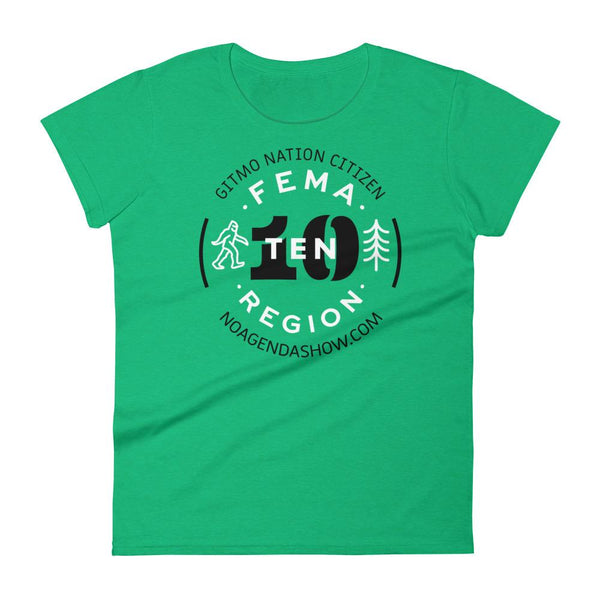 FEMA REGION TEN - womens tee