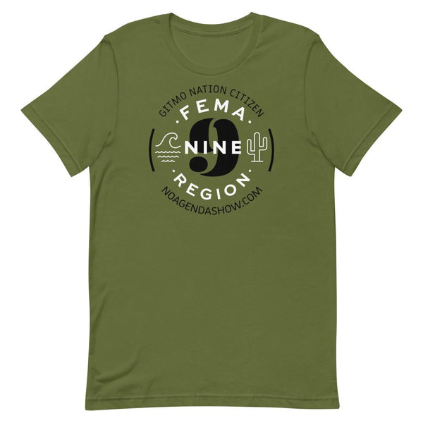 FEMA REGION NINE - tee shirt