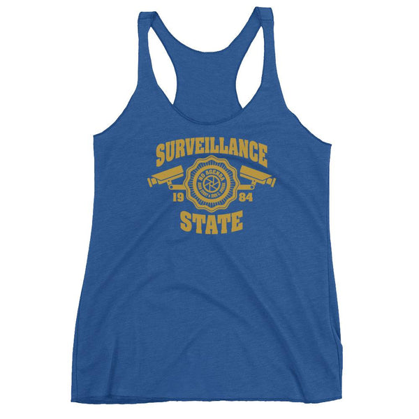 SURVEILLANCE STATE - racerback tank