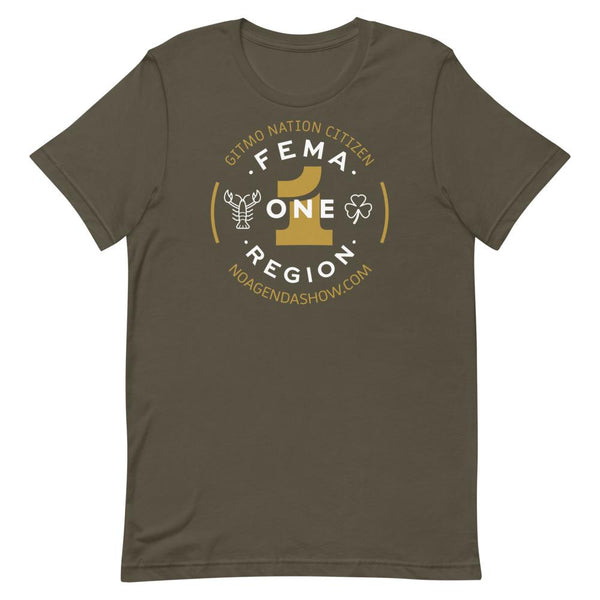 FEMA REGION ONE - tee shirt