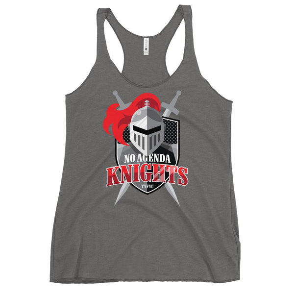 NO AGENDA KNIGHTS - racerback tank