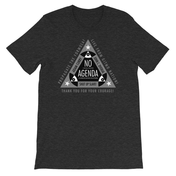 ALL SEEING NO AGENDA - tee shirt