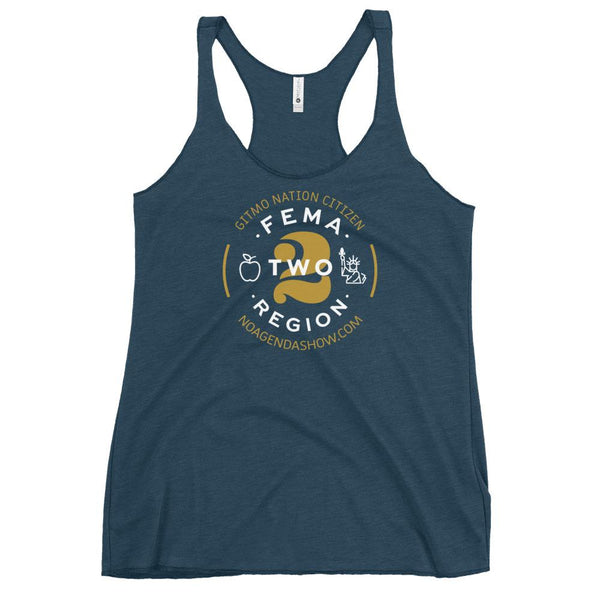 FEMA REGION TWO - racerback tank