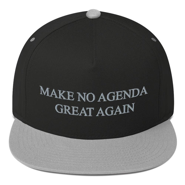 MAKE NO AGENDA GREAT AGAIN - high snapback hat