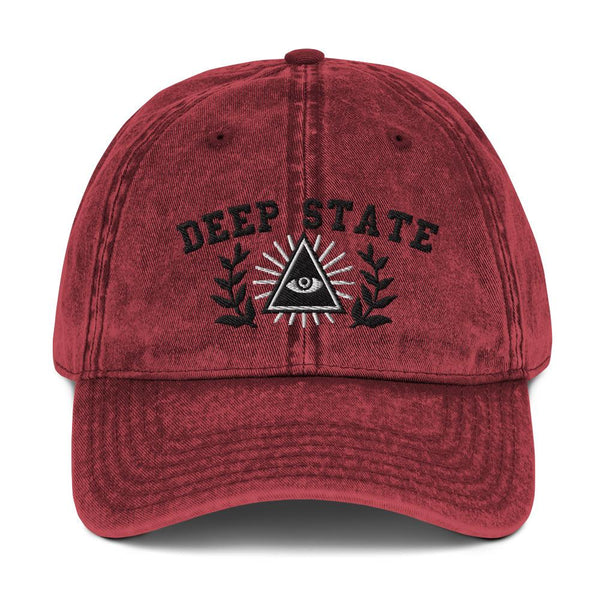 DEEP STATE UNIVERSITY - vintage hat