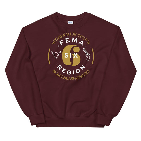 FEMA REGION SIX - sweatshirt