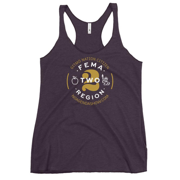 FEMA REGION TWO - racerback tank