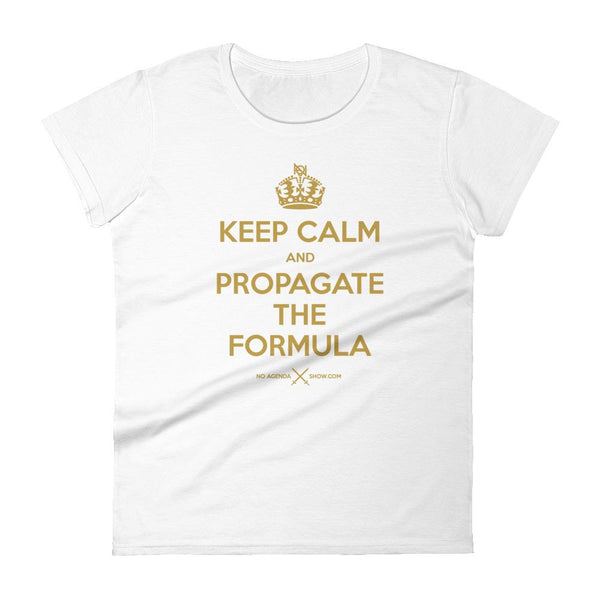 KEEP CALM & PROPAGATE - womens tee