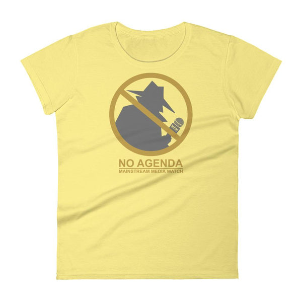 MAINSTREAM MEDIA WATCH - womens tee