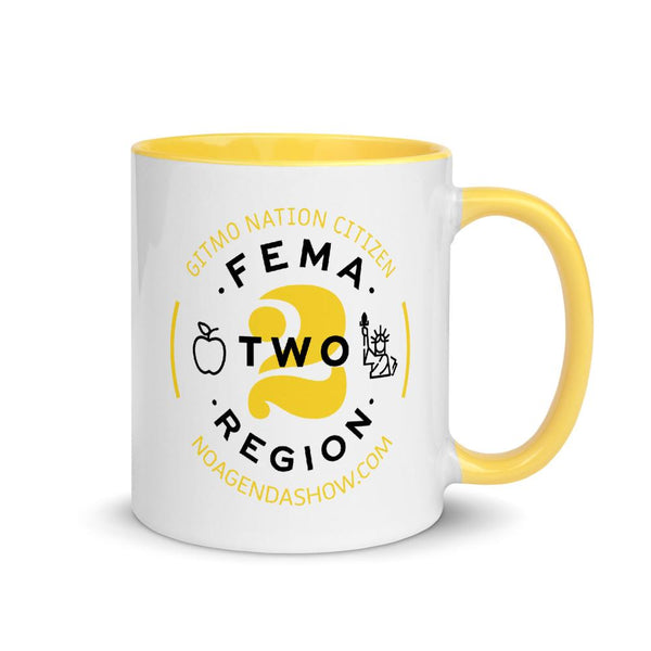 FEMA REGION TWO - accent mug
