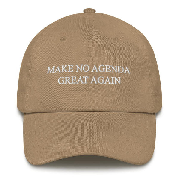 MAKE NO AGENDA GREAT AGAIN - dad hat