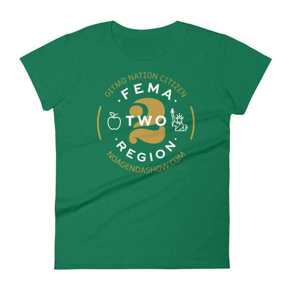 FEMA REGION TWO - womens tee