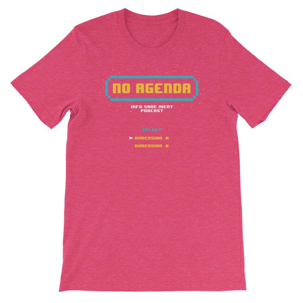 8-BIT NO AGENDA - tee shirt