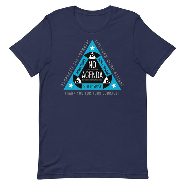 ALL SEEING NO AGENDA - tee shirt