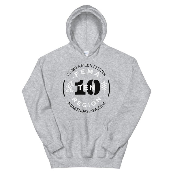 FEMA REGION TEN - pullover hoodie