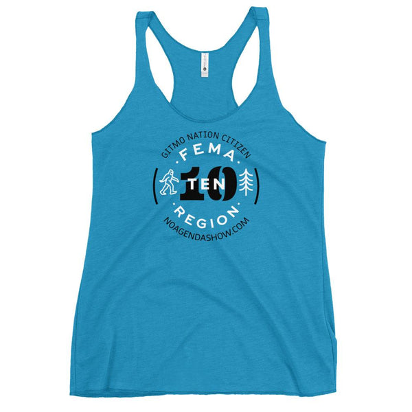 FEMA REGION TEN - racerback tank