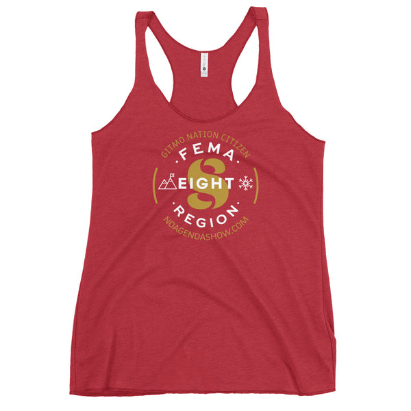 FEMA REGION EIGHT - racerback tank