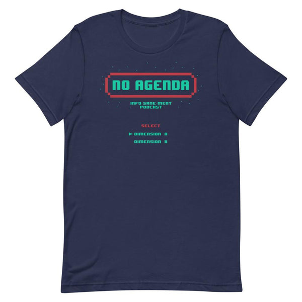 8-BIT NO AGENDA - tee shirt