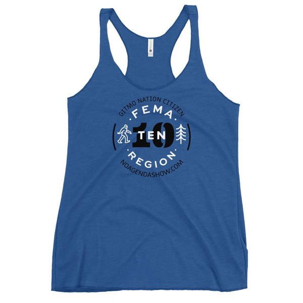 FEMA REGION TEN - racerback tank