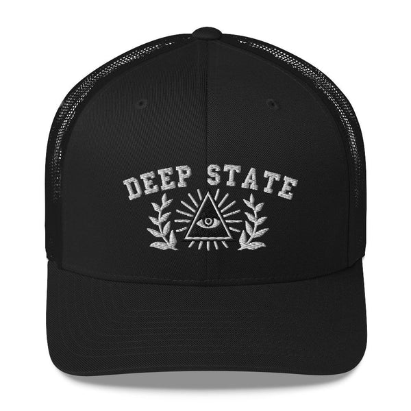 DEEP STATE UNIVERSITY - mid trucker hat
