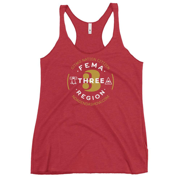 FEMA REGION THREE - racerback tank