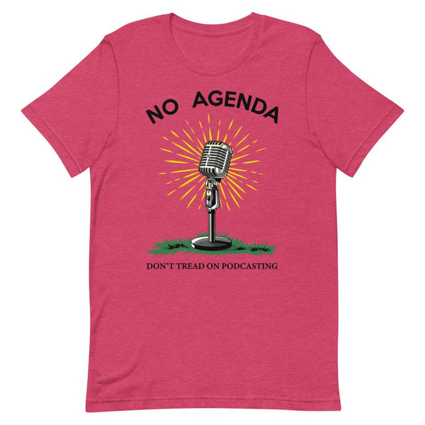 DONT TREAD ON PODCASTING - tee shirt
