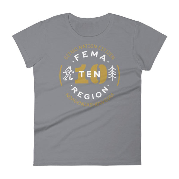 FEMA REGION TEN - womens tee