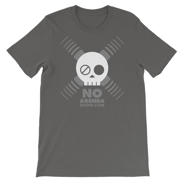 NO AGENDA SKULL - tee shirt
