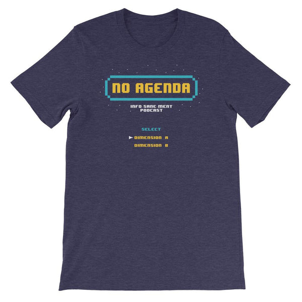 8-BIT NO AGENDA - tee shirt