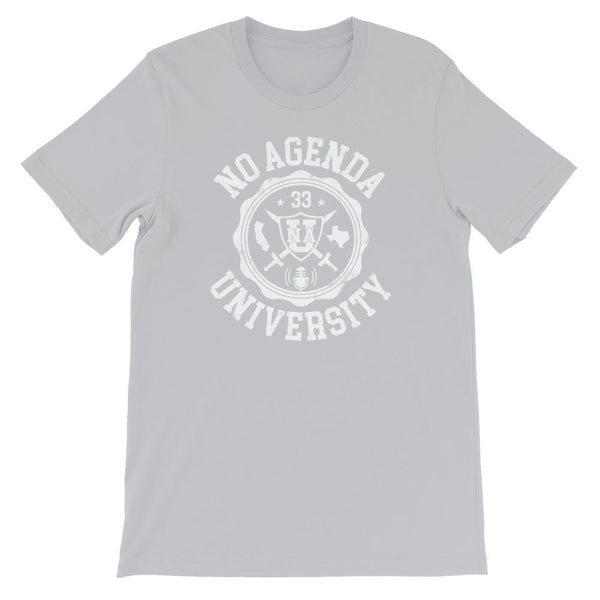 NO AGENDA UNIVERSITY - tee shirt