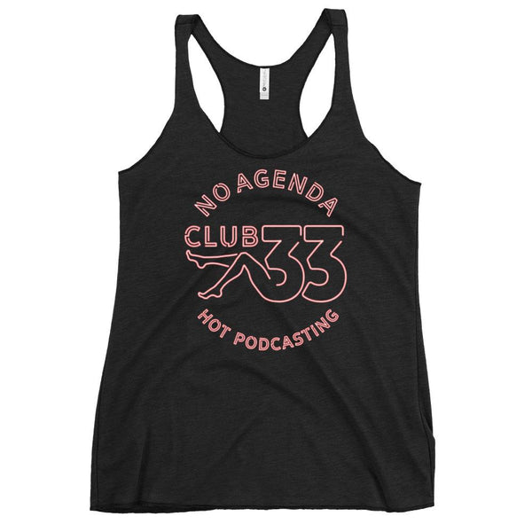 NO AGENDA CLUB 33 - racerback tank