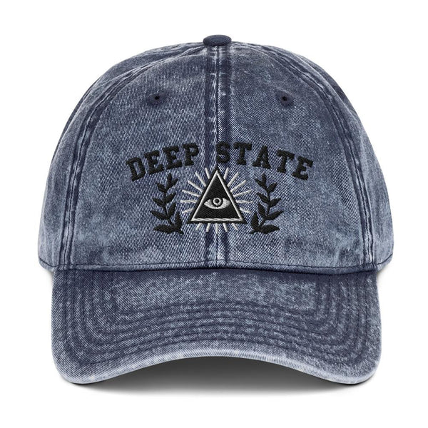 DEEP STATE UNIVERSITY - vintage hat