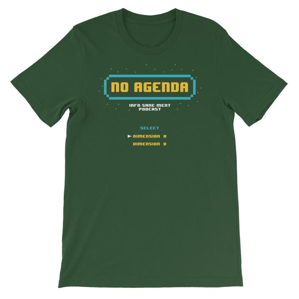 8-BIT NO AGENDA - tee shirt