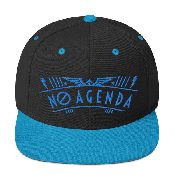 NO AGENDA RALLY - high snapback hat