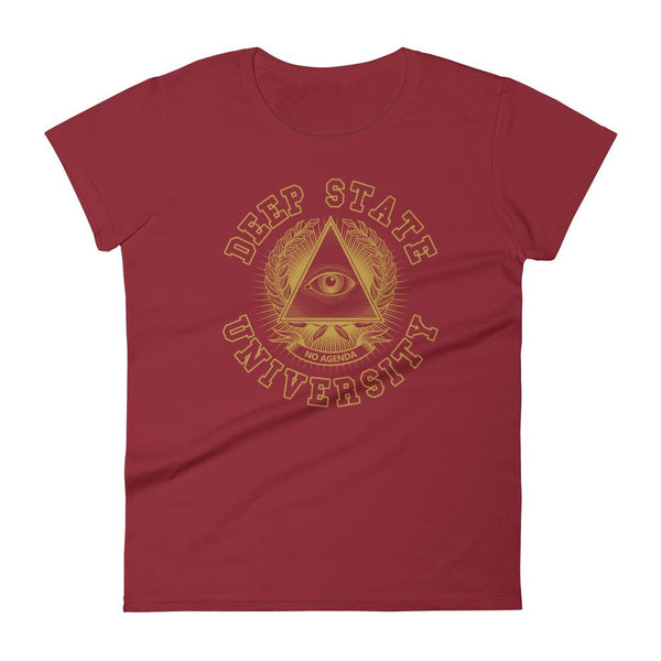 DEEP STATE UNIVERSITY - womens tee