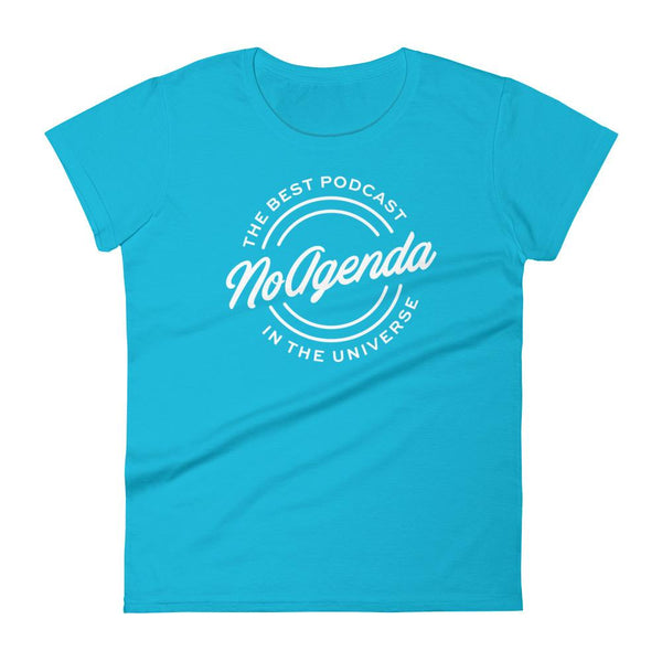 NO AGENDA THE BEST PODCAST - womens tee