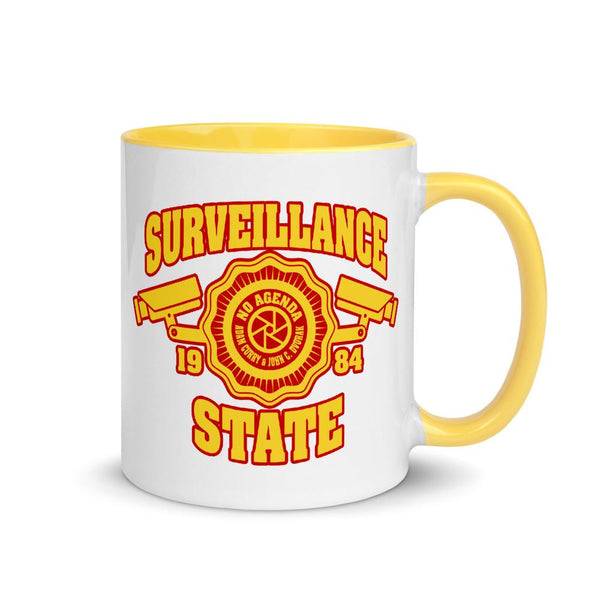 SURVEILLANCE STATE - accent mug