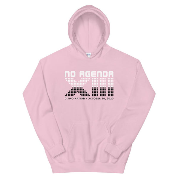 NO AGENDA 13 YEARS - pullover hoodie