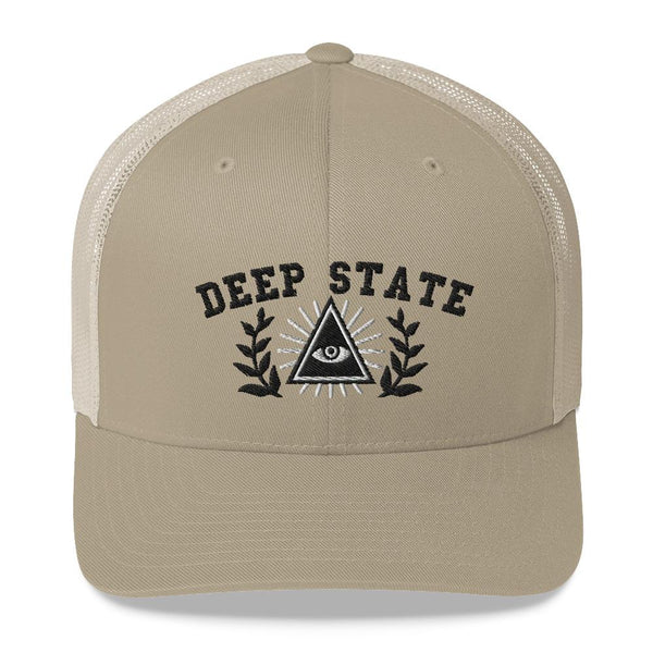 DEEP STATE UNIVERSITY - mid trucker hat