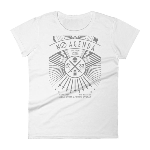 NO AGENDA RALLY - womens tee