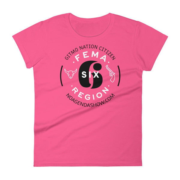 FEMA REGION SIX - womens tee
